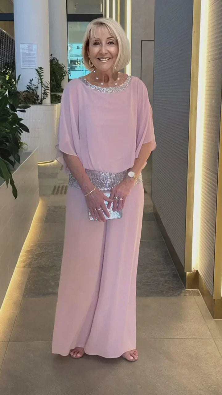 Evelyn -  Elegant Tummy-Covering Suit