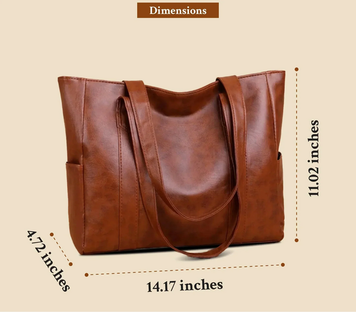 Refined Everyday Leather Tote