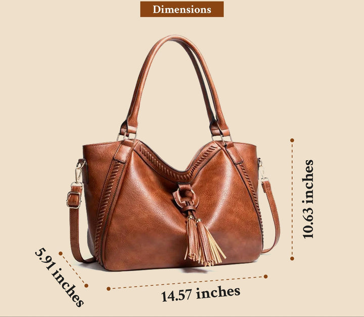 Timeless Leather Shoulder Bag
