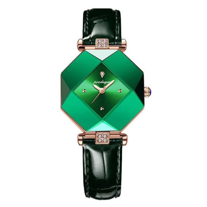 Emerald Touch Diamond Quartz Watch
