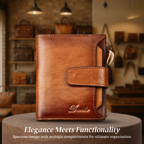 Liam | Vintage RFID Leather Wallet