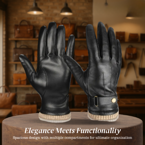 Louis | Gloves with Knit Cuff