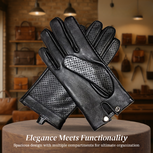 Damon | Sheepskin Leather Driving Gloves