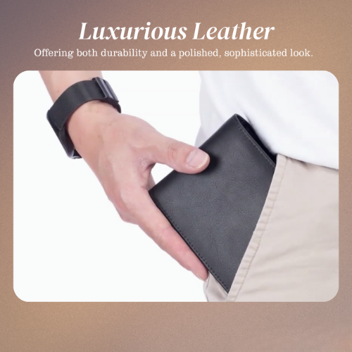 Sebastian | Two-Tone Leather Bifold | Wallet