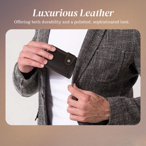 Mark | RFID Leather Money Clip | Wallet