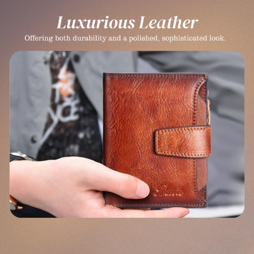 Liam | Vintage RFID Leather Wallet