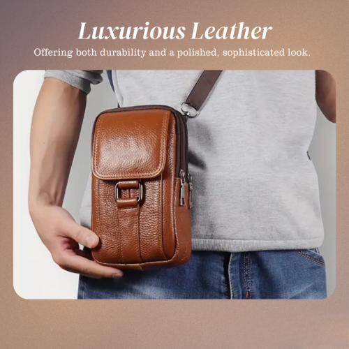 Frank | Belt Phone Pouch Zippered Wallet Case