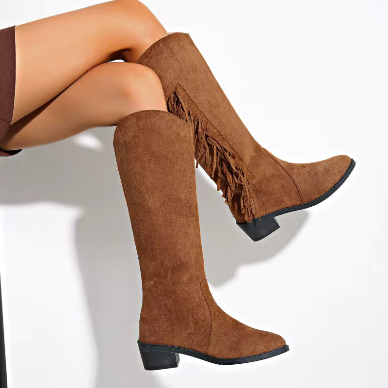 Refined Leather Street Boots