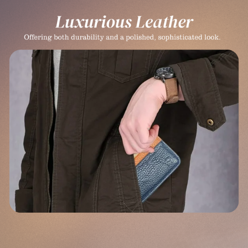 Grayson | Genuine Leather Slim Card Wallet