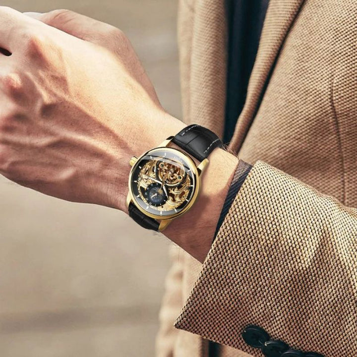 Midnight Skeleton Automatic Timepiece