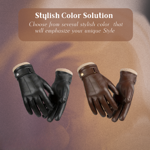 Louis | Gloves with Knit Cuff