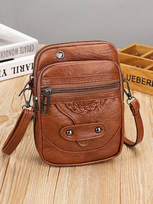 Vintage Crossbody Leather Bag