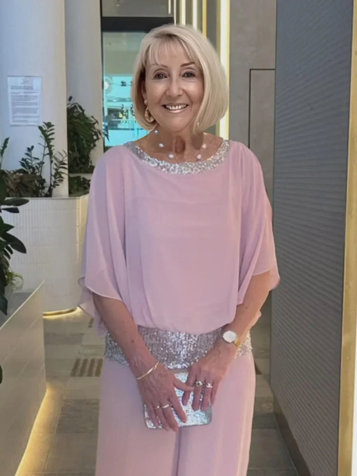 Evelyn -  Elegant Tummy-Covering Suit