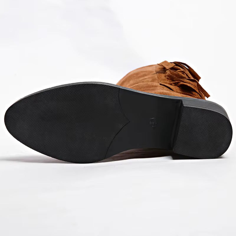 Refined Leather Street Boots