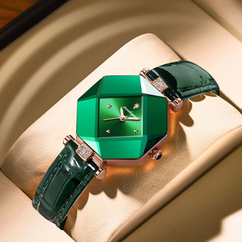 Emerald Touch Diamond Quartz Watch