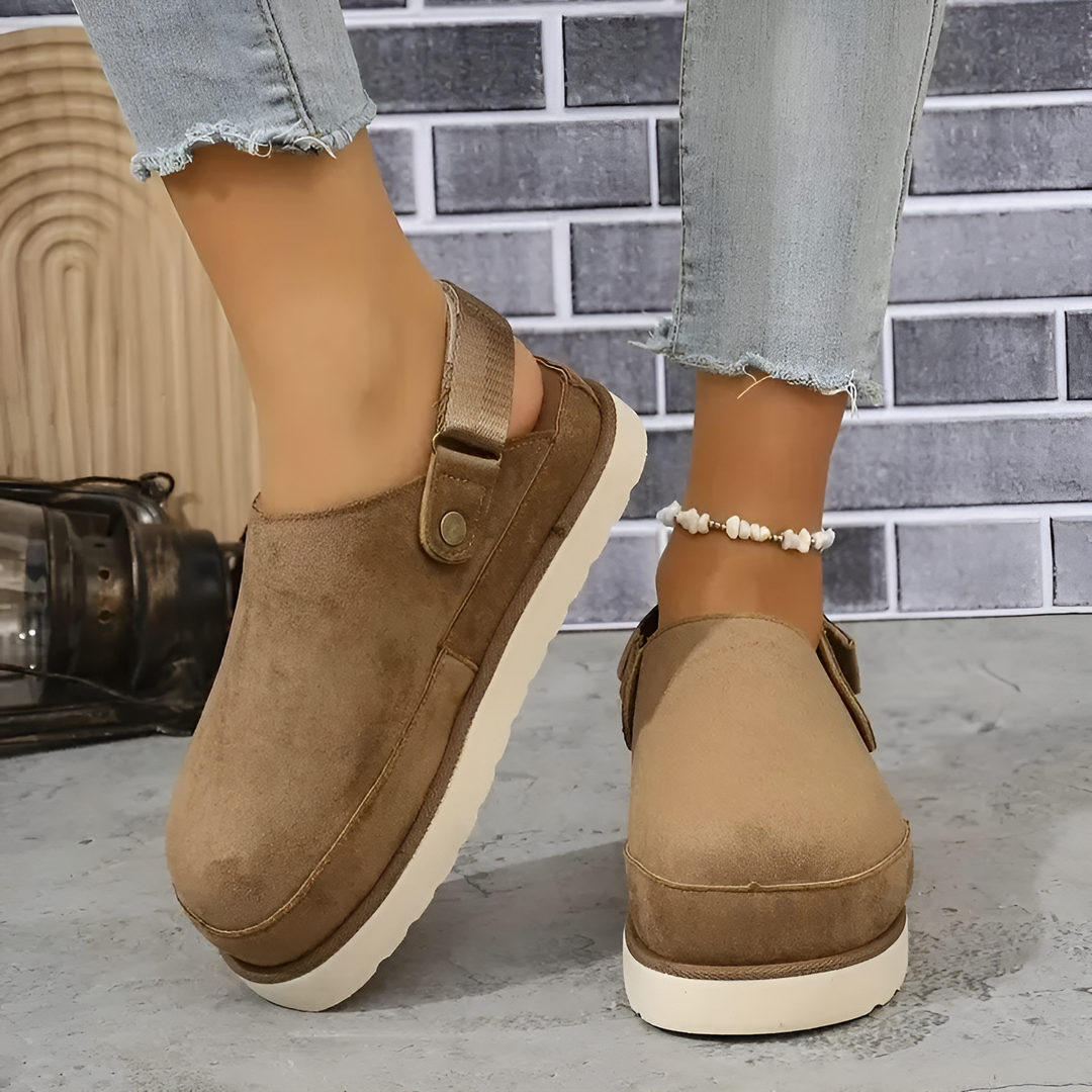 Esther - Orthopedic Closed Toe Mule Shoe