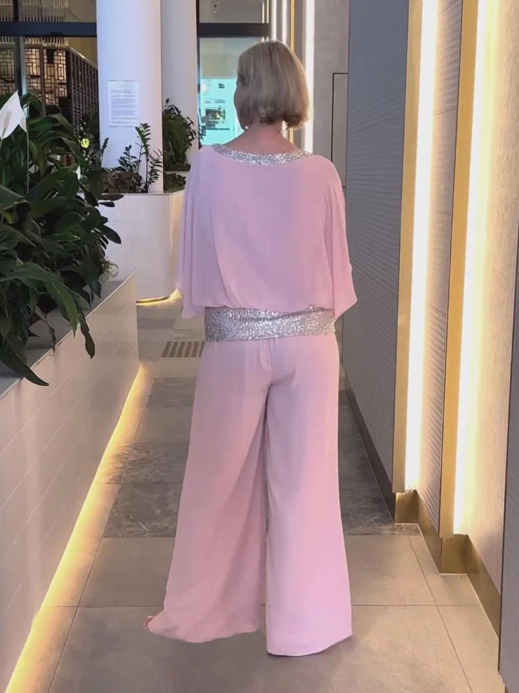 Evelyn -  Elegant Tummy-Covering Suit