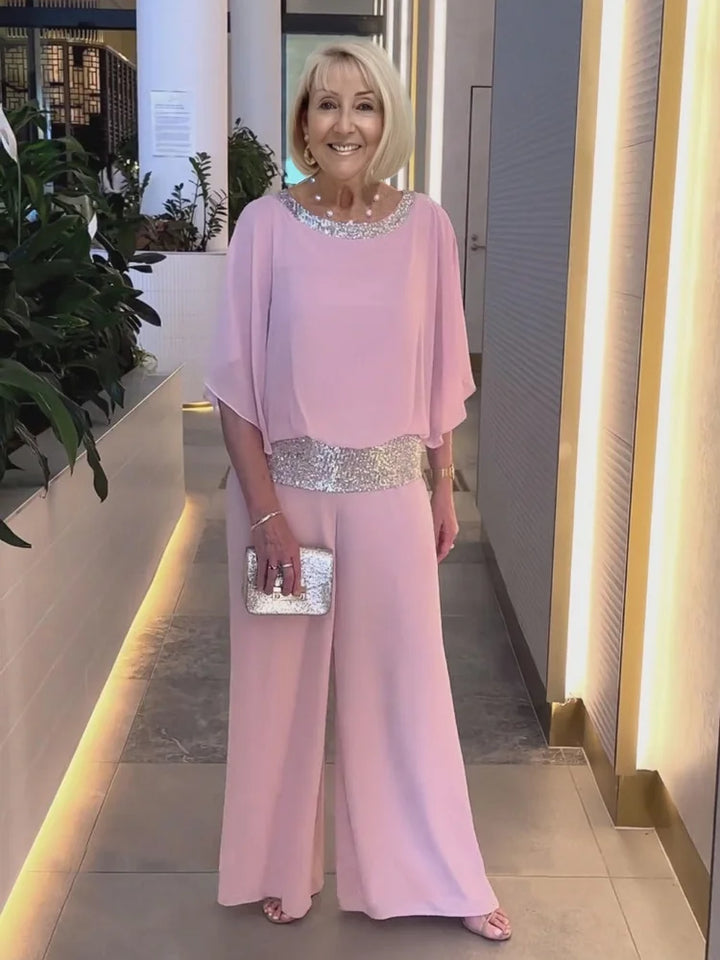 Evelyn -  Elegant Tummy-Covering Suit