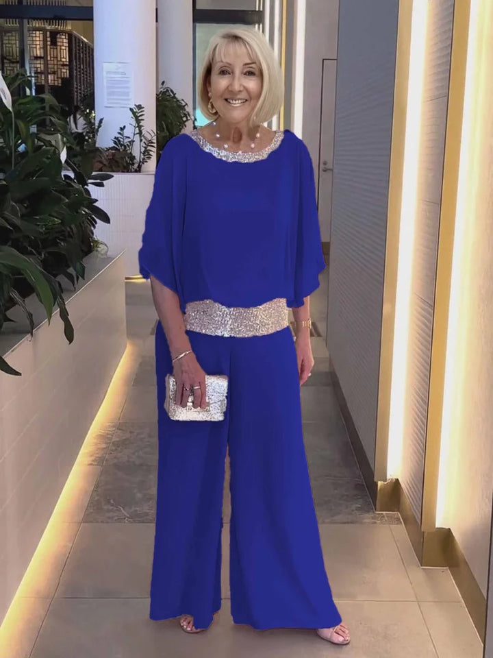 Evelyn -  Elegant Tummy-Covering Suit