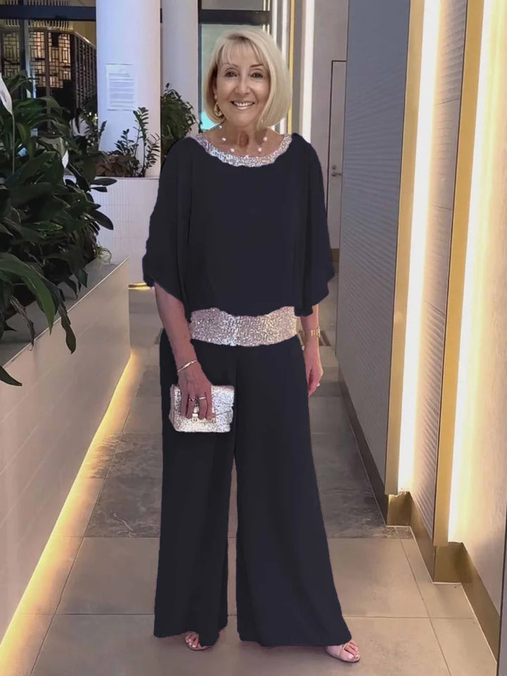 Evelyn -  Elegant Tummy-Covering Suit