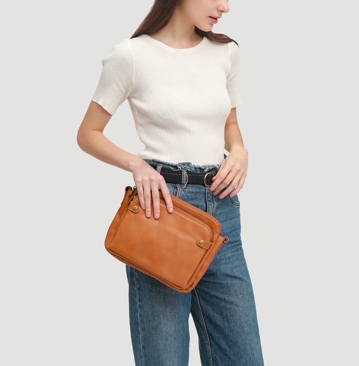 Classic Leather Tote Bag