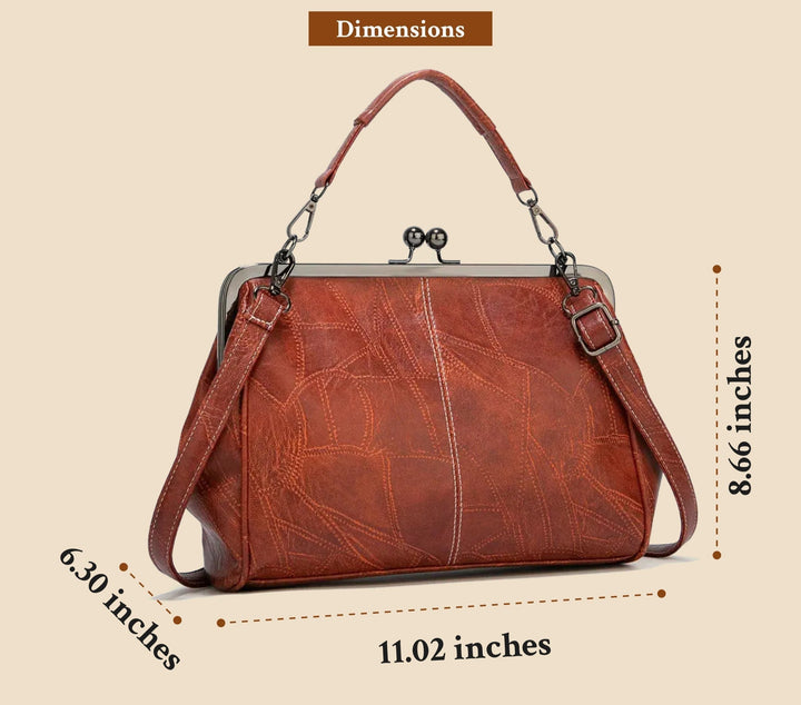 Vintage Style Satchel Bag