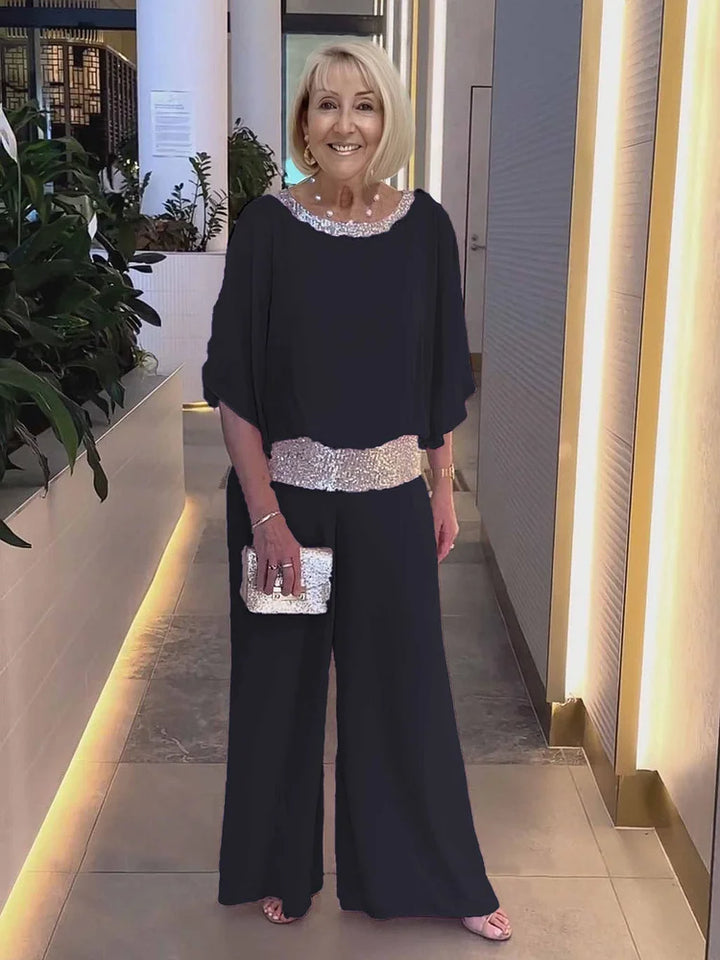 Evelyn -  Elegant Tummy-Covering Suit