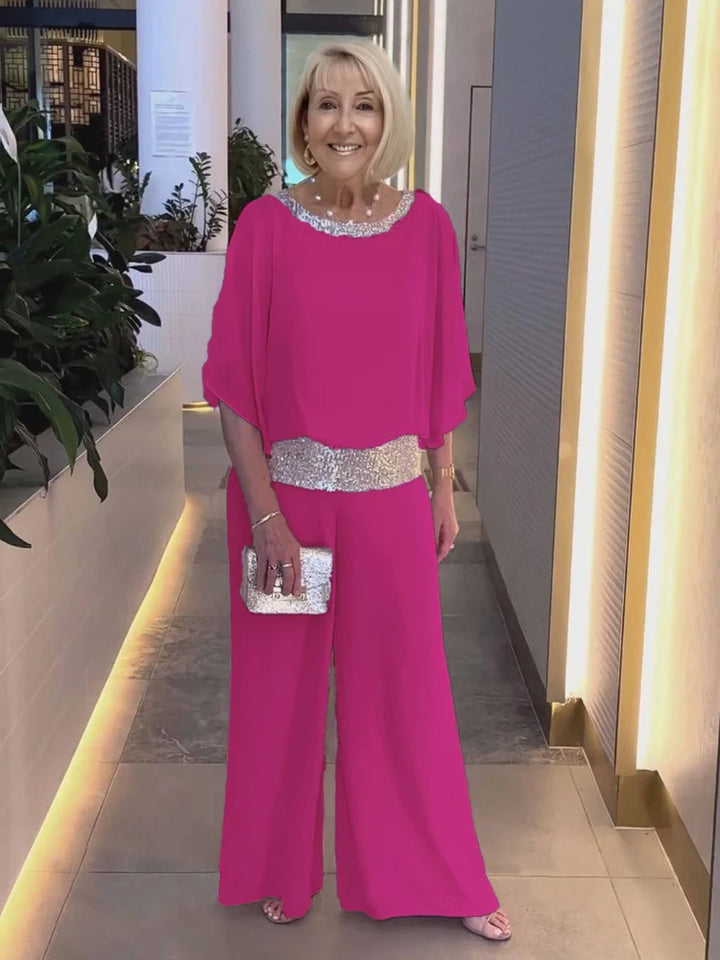 Evelyn -  Elegant Tummy-Covering Suit