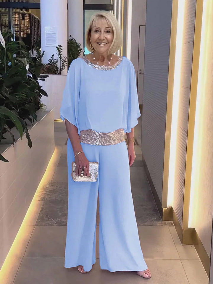 Evelyn -  Elegant Tummy-Covering Suit