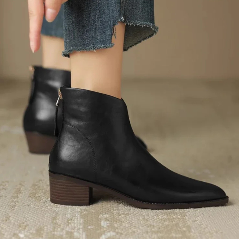 Essential Leather Ankle Boots