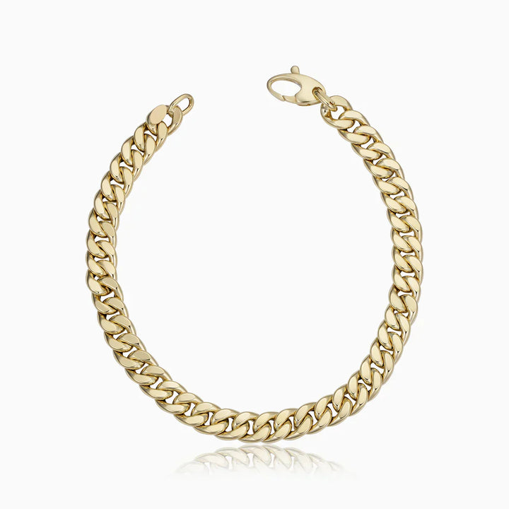 Estate Cuban Bracelet | Gold 16k