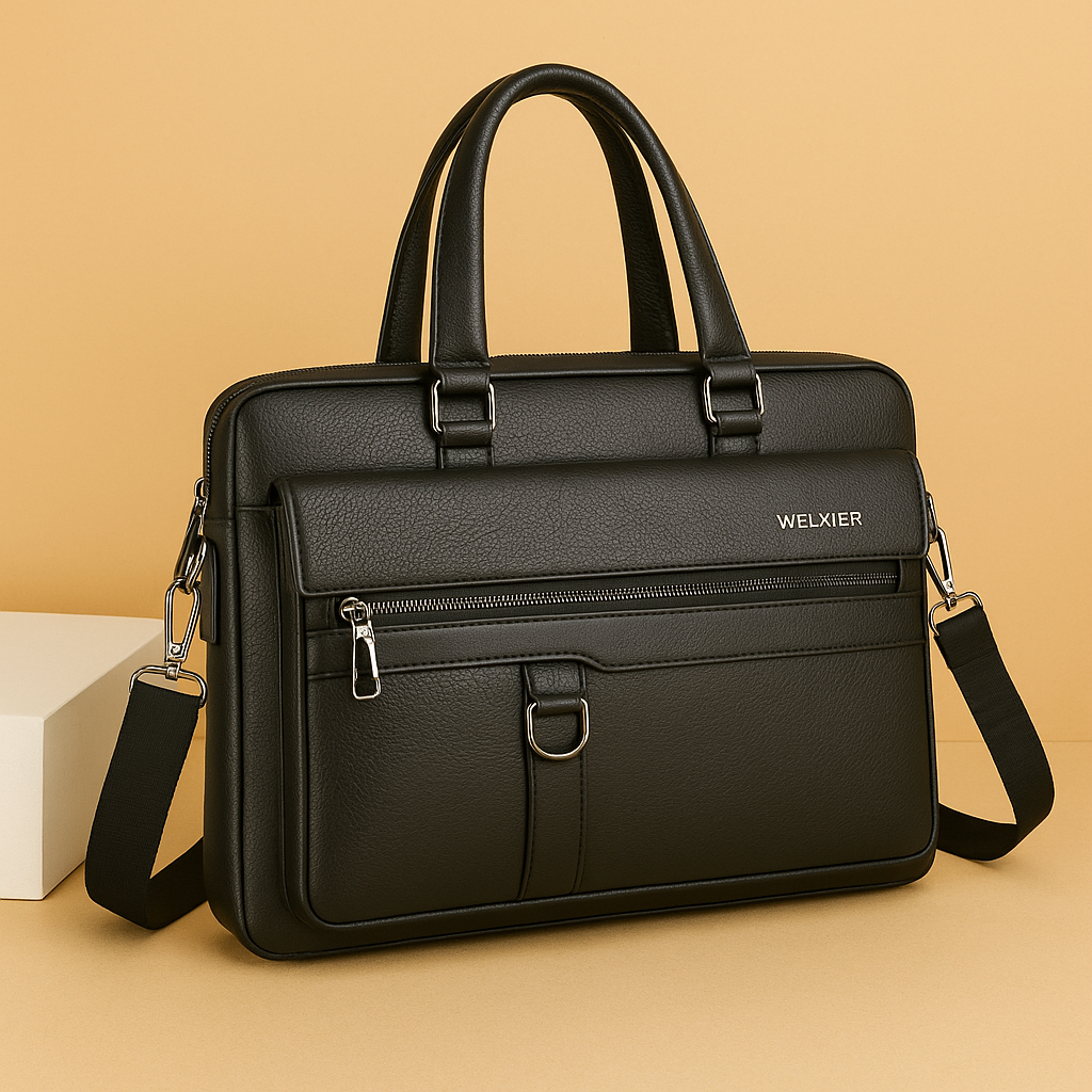 Barry | Leather Work Briefcase