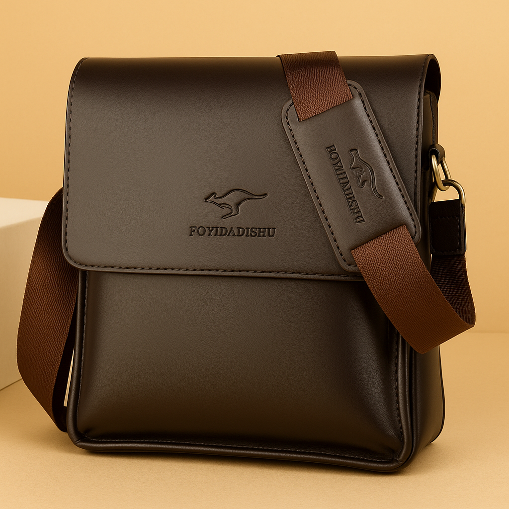 Bill | Compact Leather Business Bag