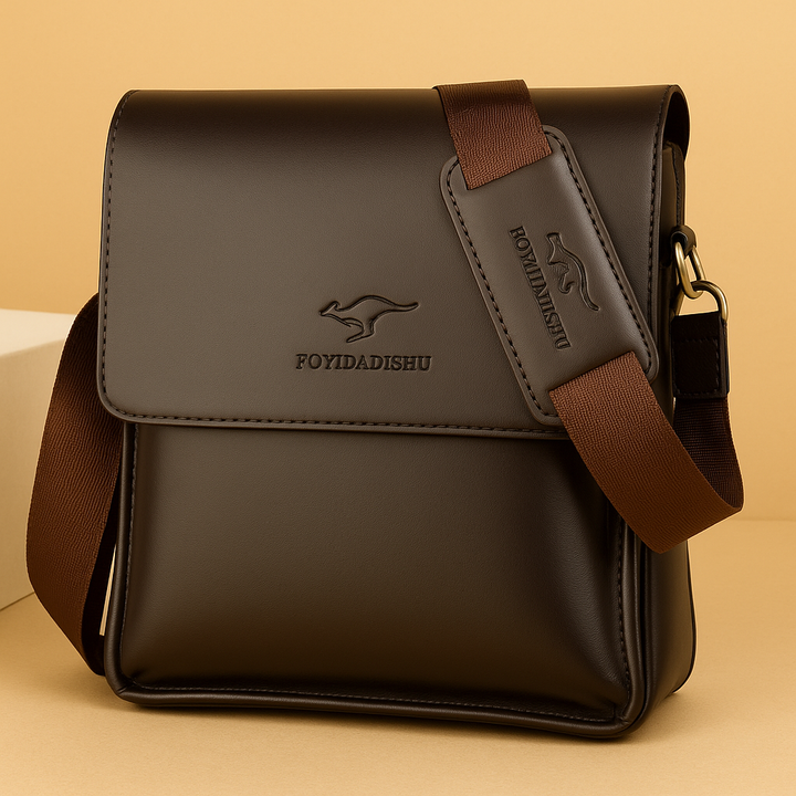 Bill | Compact Leather Business Bag