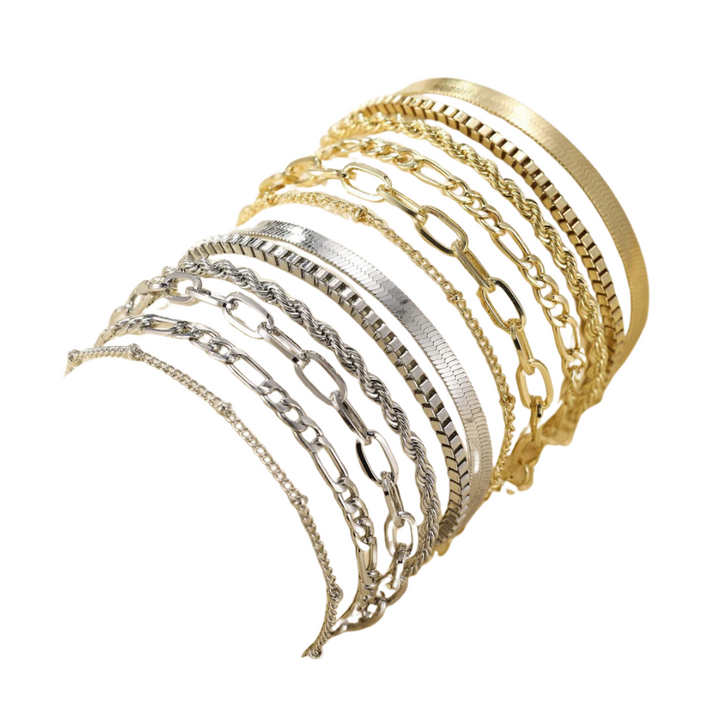 Ellis Renner Bracelet Set | Gold 16k