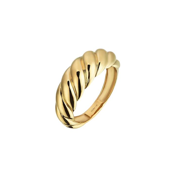 Croissant Ring | 14K Gold