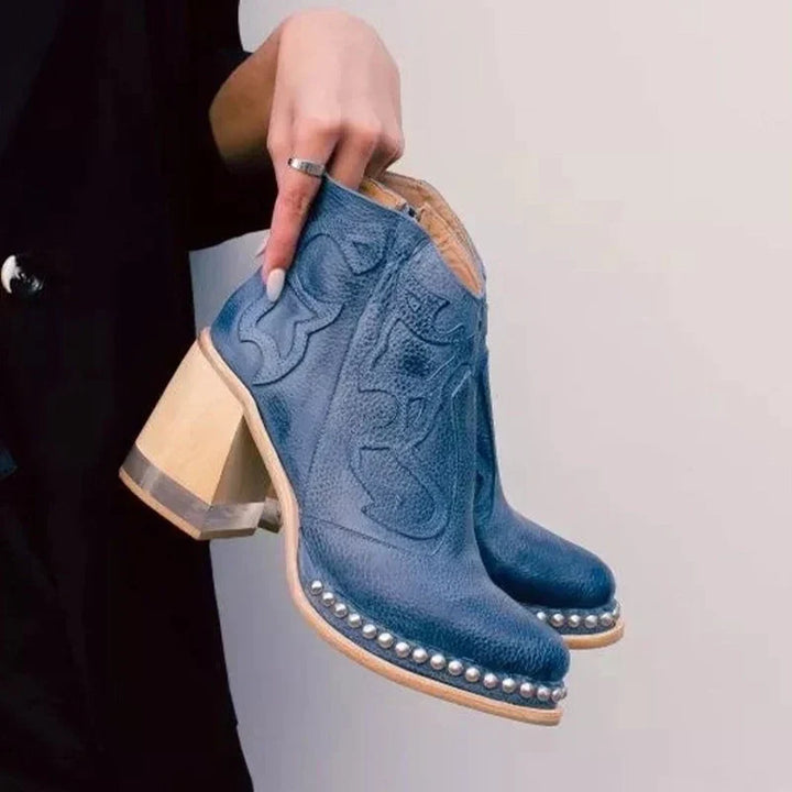 Norwich Embroidered Mid Boots