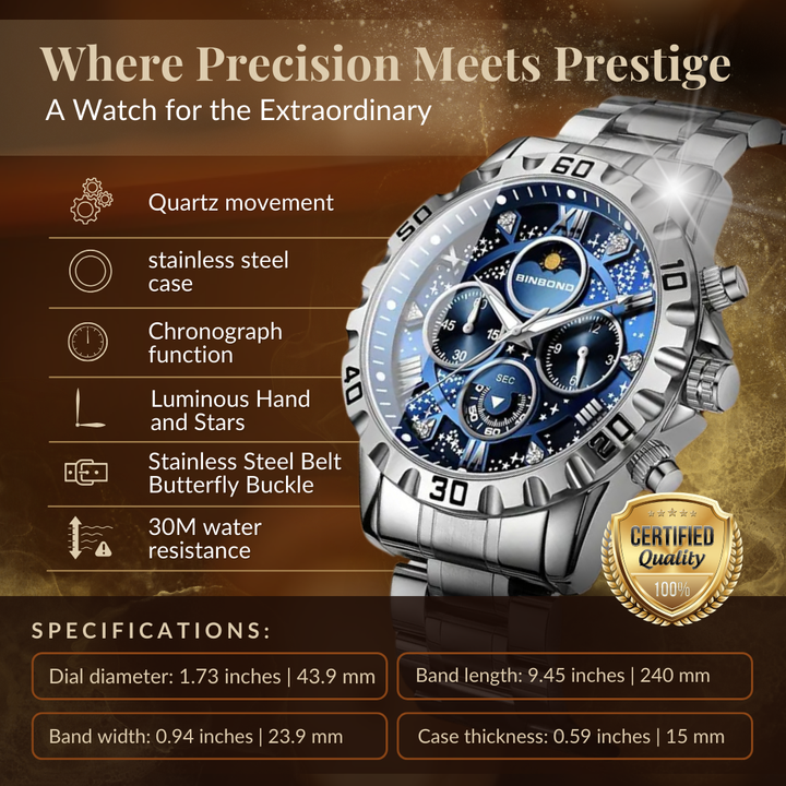 Metal Band Chronograph Masterpiece