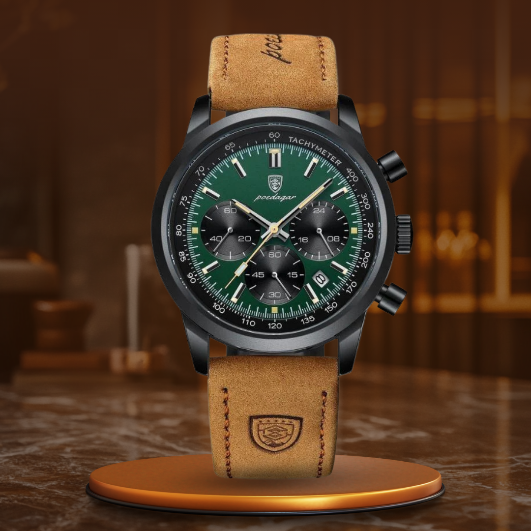 Polished Prestige Timepiece