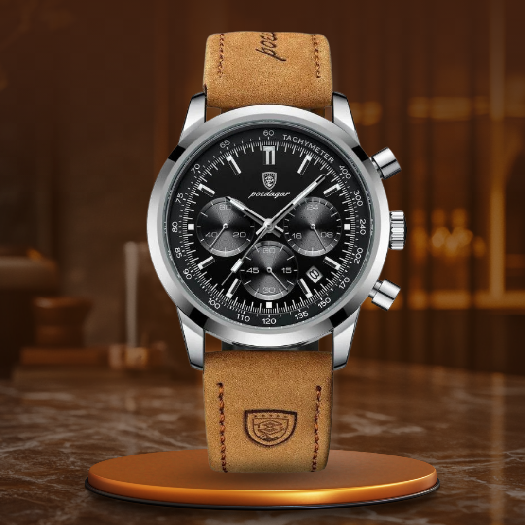 Polished Prestige Timepiece