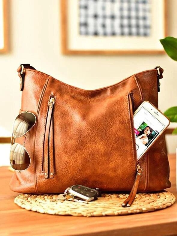 Classic Vintage Leather Handbag