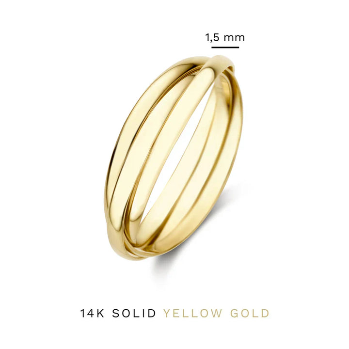 Léna Trielle Ring | Gold 14k