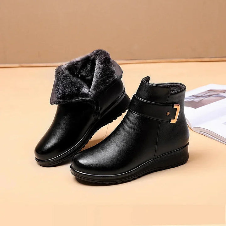 Supportive Comfort Leather Boots