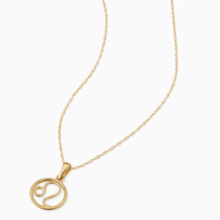 Zodiac sign necklace | Gold 18k