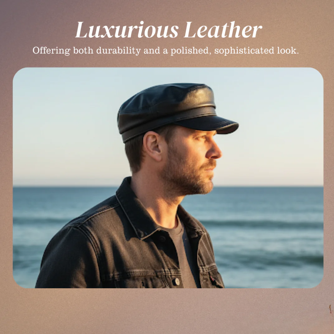 Zephyr | Leather Fisherman Cap