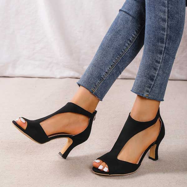 Supportive Heeled Sandals