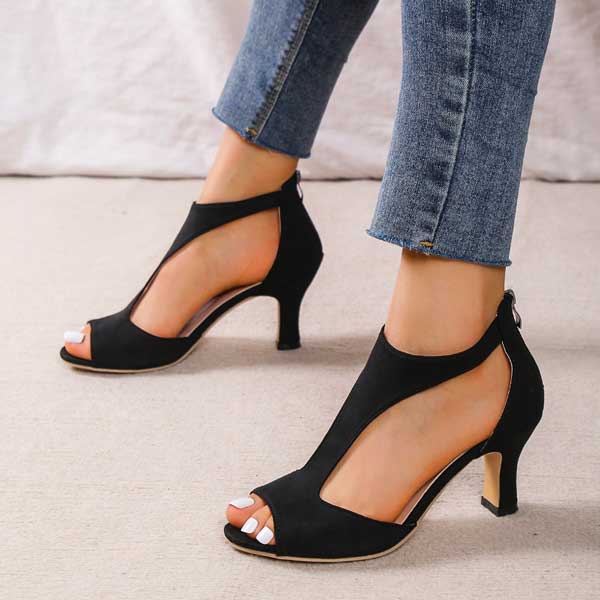 Supportive Heeled Sandals