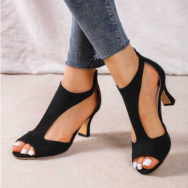 Supportive Heeled Sandals
