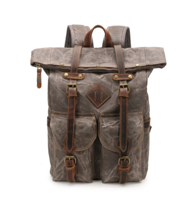 Mitchell - Vintage Waxed Mountaineering Travel Backpack