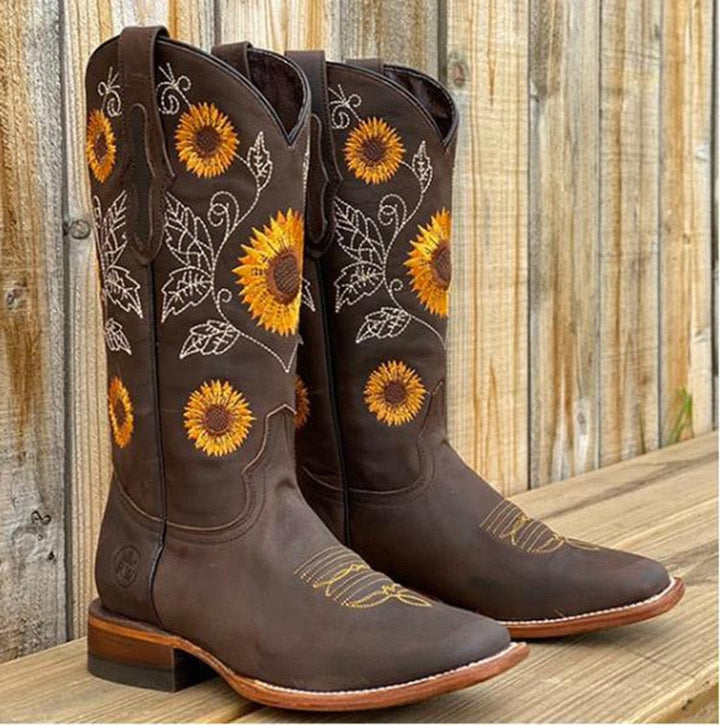 Sunbloom Style Western Boots